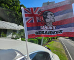 Kahuku Car Window Flags