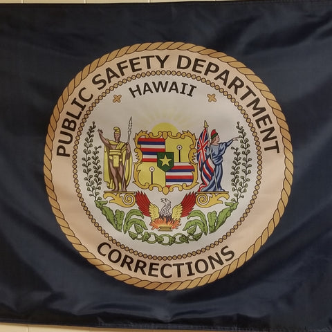 Hawaii Public Safety Corrections Department Flag